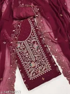 Georgette Punjabi/All Over Suits Semi-Stitched Suits 