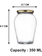 Glass Airtight Kitchen Storage Jars with Lid 