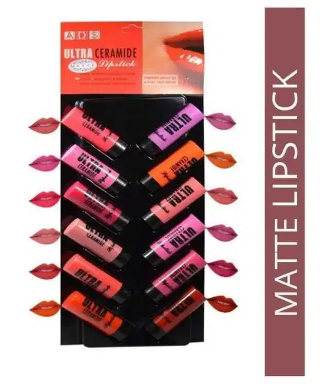 Lenon Makeup Accessory Beauty Creme Lipstick Multi (10 g) (D168)