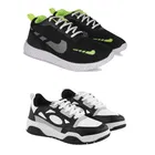 Sports Shoes for Men, Multicolor, Pack of 2 