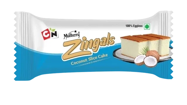 मलबेरी ज़िंगल्स नारियल वेज केक 55 g