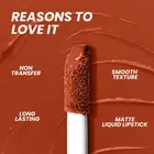 Seven Seas Liquid Lipstick for Women, Orange Shade 