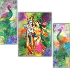 MDF 3 Pcs Designer Wall Painting for Home & Office 