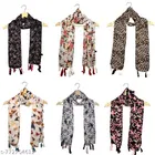 Stylish Ladies Scarves for Women, Pack of 6