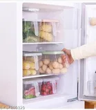 Plastic 3 in 1 Storage Container with Spoons 