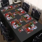 PVC Printed Dining Table Placemats 