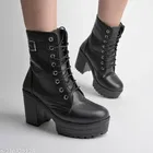 Shoetopia Girls Boots - Black 