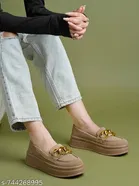 Shoetopia Girls Casual Shoes Beige 