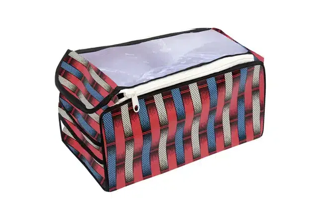 PVC Printed Makeup Storage Pouch (Multicolor)