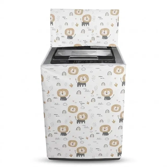 White Lion Waterproof and Dustproof top-load washing machines cover