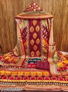 Bandhani Printed Jaipuri Designs Embroidered Top Bottom Duppata for Women 