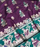 Cotton Blend Baluchari 