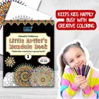 Peaceful Patterns Little Artist’s Mandala Book – 1 for Kids | Creative Mandala Colouring Book for Children | Relaxing Art Activities for Brain Development, Focus Building & Early Learning | Perfect Birthday Gift & Homeschooling Activity Book
