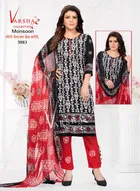 Synthetic Unstitched Dress Material for Women & Girls 