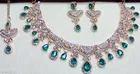 Rose Gold Finish Necklace Set for Women 