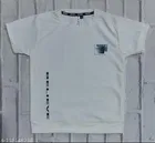 Cotton Blend Round Neck Printed T-Shirt for Boys 