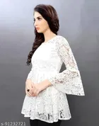 Three-Quarter Sleeves Top for Women 