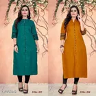 A-line Cotton Kurti for Women, Pack of 2 