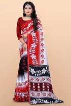 Georgette Printed Saree for Women 