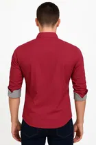 Men's Solid Full Sleeve Shirt 