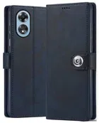 Artificial Leather Oppo A58 4G Flip Cover 