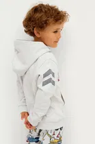 Cotton Blend Printed Hoodie for Kids 