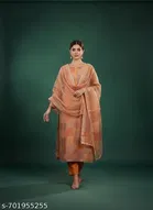 Bandhani Printed Jaipuri Designs Embroidered Top Bottom Duppata for Women 