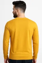 Polyester Striped T-Shirt for Men 