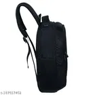 Polyester Backpack for Men & Women, Black