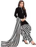 Yashika Unstitched Crepe Salwar Suit Material 