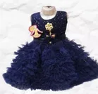 Cotton Blend Frock for Girls 