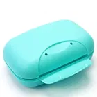 Leak Proof Plastic Soap Holder, Multicolor