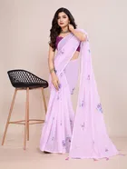 Silk Woven Design Saree for Women, Pink 