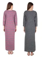 Woolen Hosiery Nighty for Women 