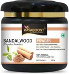 KAYABOOST Organic Sandalwood Powder (Chandan powder) for Face Pack & Skin Care (200 g, Pack of 1)