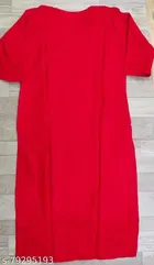 Cotton Embroidered Kurti for Women 