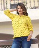 Rayon Printed Top for Women 