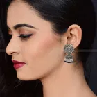 Vighnaharta Oxidised  German Shimmering Charming  Bollywood Earring Vfj1293Erg 