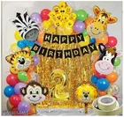 14 Pcs 2nd Birthday Decoration kit, Multicolour, Set of 1