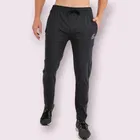Lycra Nylon Logo Printed Track Pant for Men 