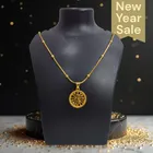 Alloy Pendant with Chain for Women (Gold)