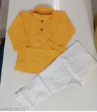RK TRADERS Botanical Chikankari Kurta Set for Boys 