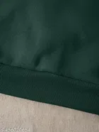 Fleece Sweatshirt for Women, Green 
