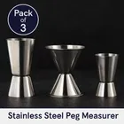 Dynore Steel Stainless Steel Peg Measurer 