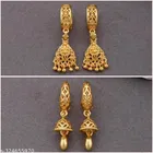 Gold Plated Earring/Stud/Bali Combo For Women'S/Girls