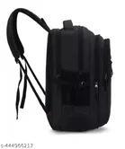 Polyester Backpack for Men & Women, Black