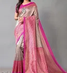 Art Silk Printed Saree for Women 