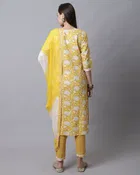 Cotton Printed Kurta Set for Women 