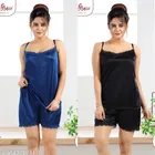 Satin Nightsuit for Women 