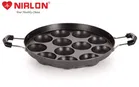 Nirlon Aluminium Appam Maker with Lid 